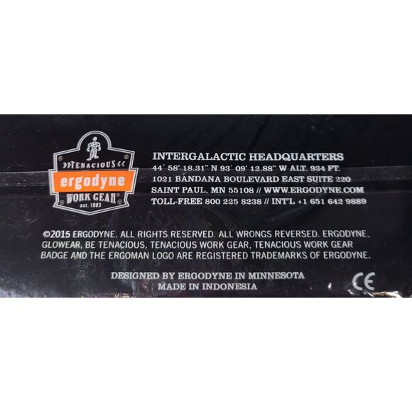 2015 ergodyne 2XL/3XL Economy Vest Lime ANSI‎ Type R Performance Class 2 #8210HL - Picture 6 of 6